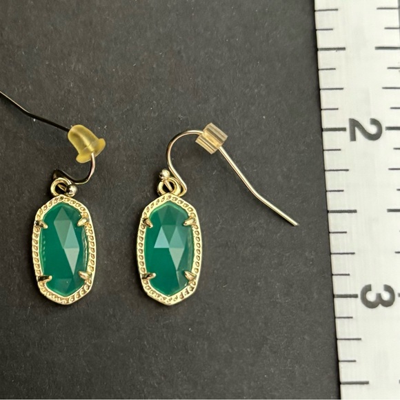 Kendra Scott Green drop earrings - Picture 2 of 2